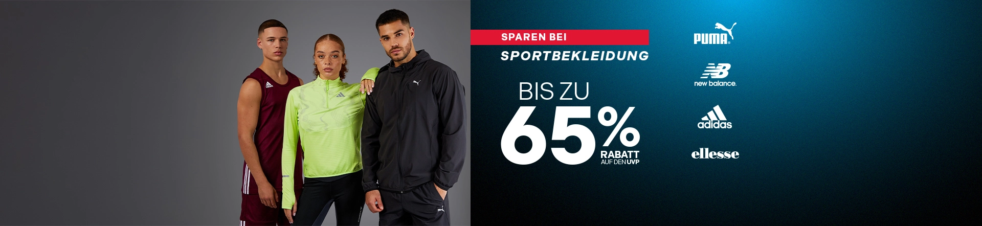Sparen bei Sportbekleidung