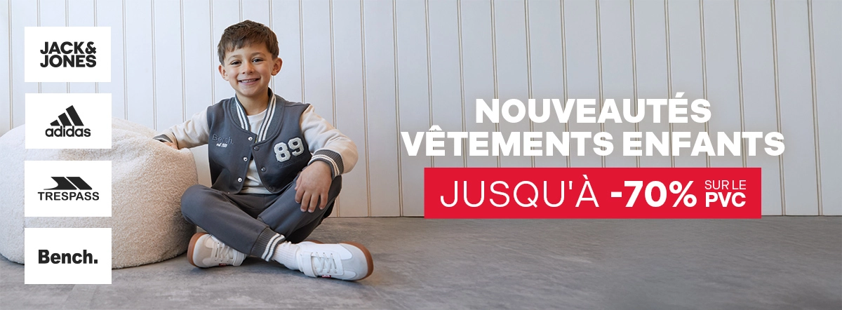 Nouveautés Vêtements Enfants