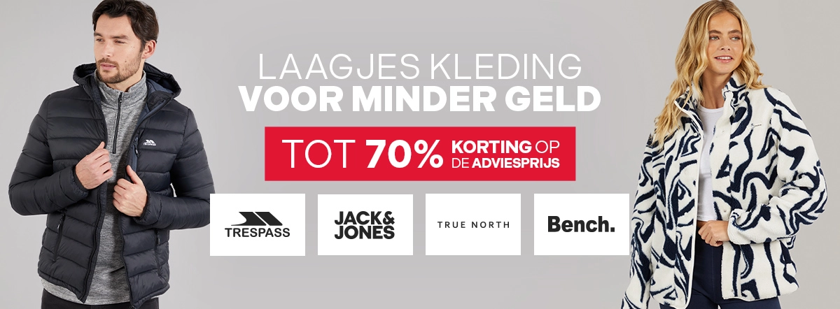Laagjes kleding voor minder geld