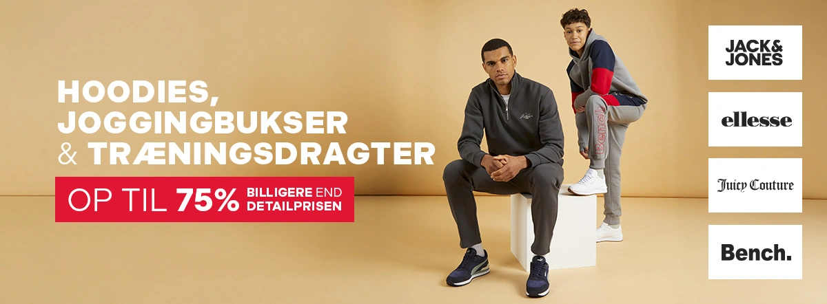 Hoodies, joggingbukser & træningsdragter