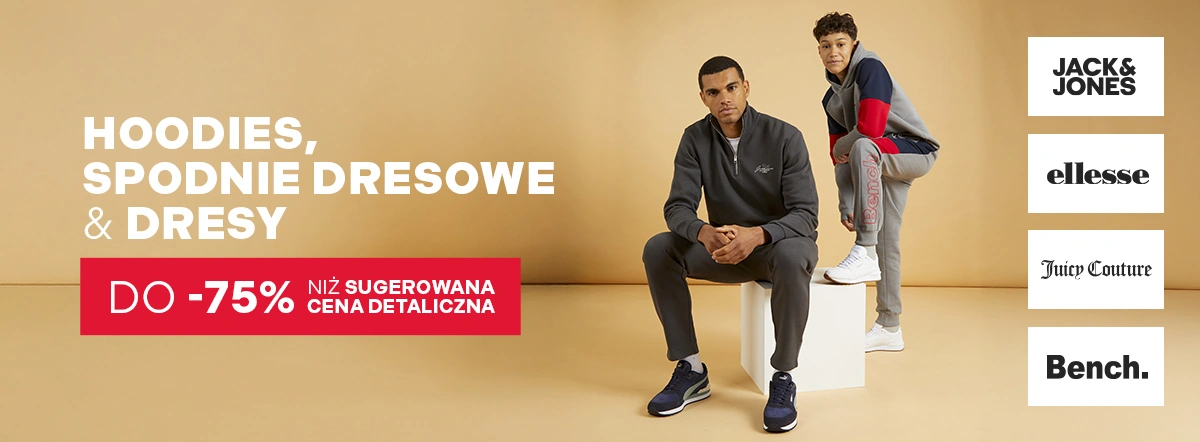 Hoodies, spodnie dresowe & dresy