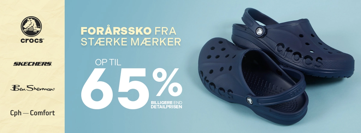 Forårssko fra stærke mærker