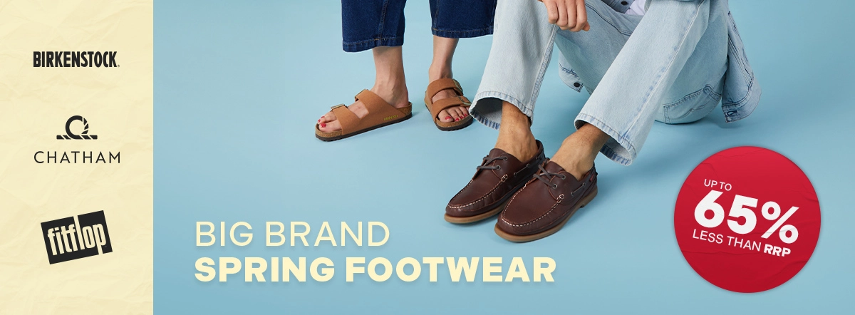 Big Brand Spring Footwear