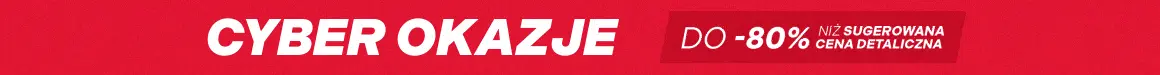Cyber Okazje - Do -80% niż sugerowana cena detaliczna