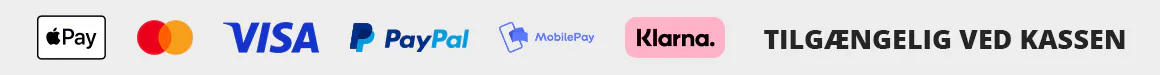 Tilgængelig ved kassen