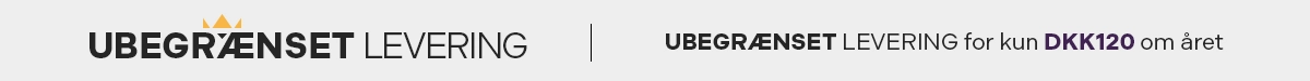 Ubegrænset Levering for kun DKK120 om ȧret