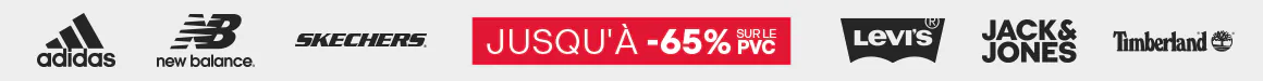 Marques - Jusàque'à -65% sur le PVC