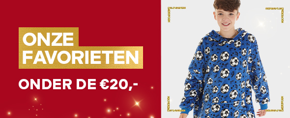 Onze favorieten onder de € 20.-