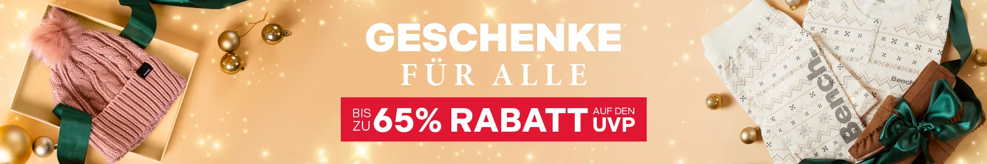 Weihnachts-Ersparnisse für die ganze Familie 