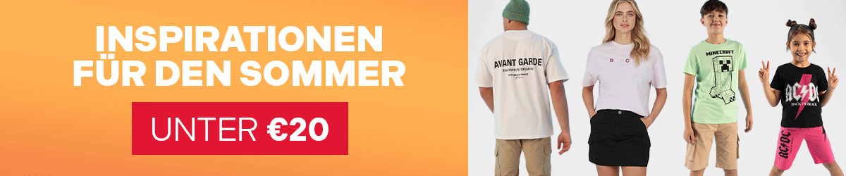 Inspirationen für den Sommer unter €20