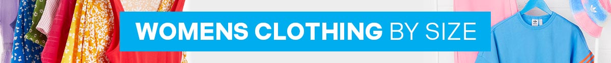 Womens clothing by size