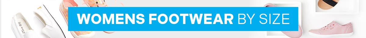Womens Footwear by size