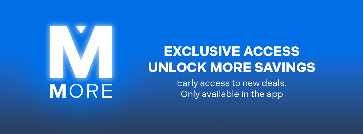 Exclusive Access, Unlock More Savings. Get early access to new deals. Only available in the app